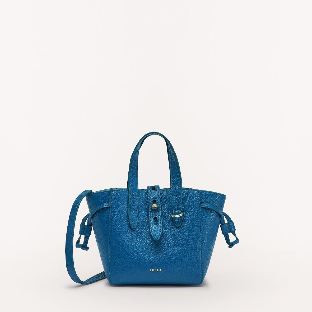 Women Furla Net Handbags Malaysia 38169AVSE Blue